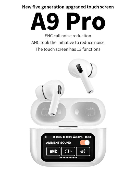 A9 Pro AirPods with Noise Cancellation 2025