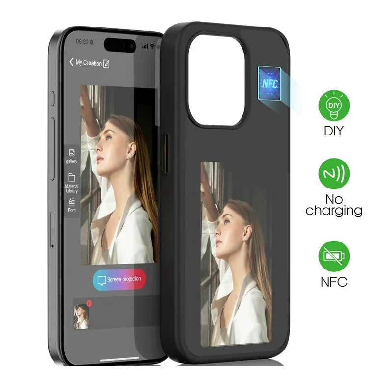 Smart E-Ink Screen Display IPhone Case